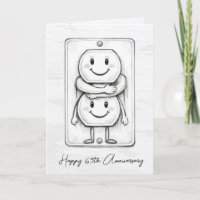 65th Wedding Anniversary Electrical Socket 