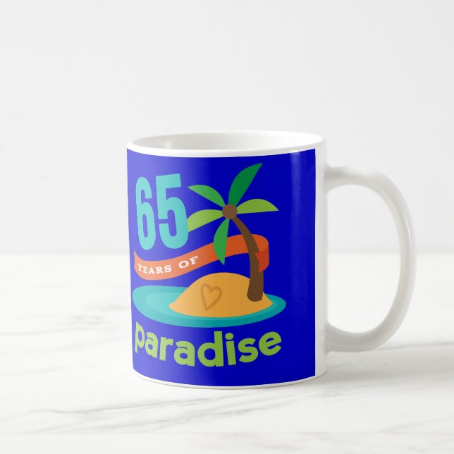 65th Wedding Anniversary Funny Gift For Her Coffee Mug (Right)