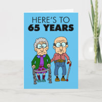 65th Wedding Anniversary Growing Old