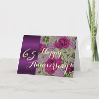 65th wedding anniversary roses