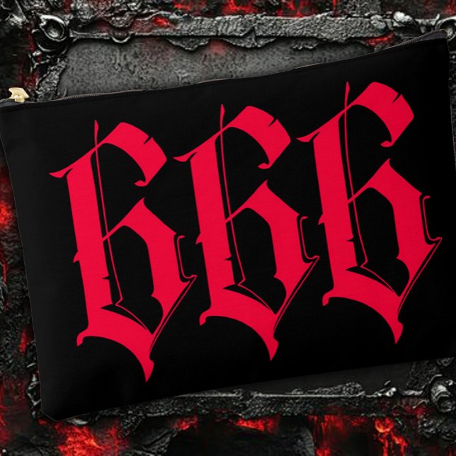 666 Gothic  Accessory Pouch (Creator Uploaded)