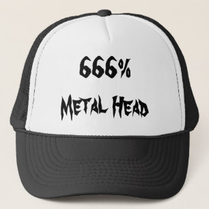 666%Metal Head Trucker Hat