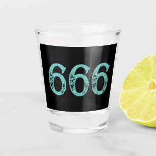 666 Shot Glass