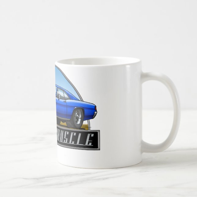 66_Chevelle_Blue Coffee Mug (Right)