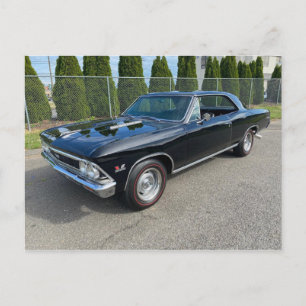 66' Chevy Chevelle Postcard