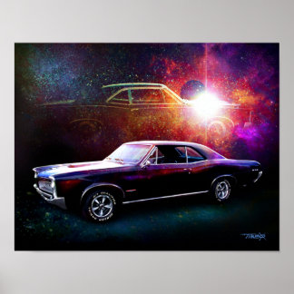 '66 GTO painting Poster