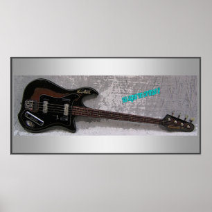 '66 Hagstrom Bass Print