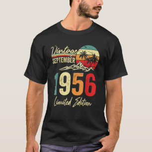 66 Yr Old Vintage September 1956  66th T-Shirt