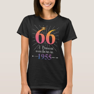 66th Birthday Gift 66 Years T-Shirt