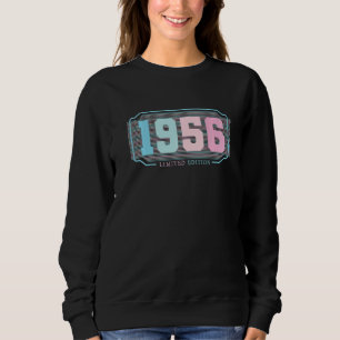 66th Birthday Ladies Mens 66 Years 1956 4 Sweatshirt