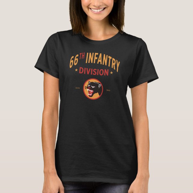 66th Black Panther Infantry Division - Women T-Shirt (Front)