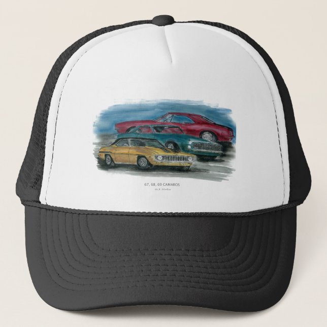 67, 68, 69 Camaro Classic Hat (Front)