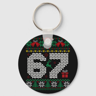 67 6 7 Meme Six Seven Ugly Christmas Gen Z Alpha S Key Ring