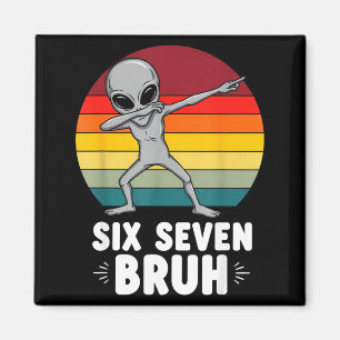 67 Animals Funny 67 Brainrot Youth Kids Alien 67 Magnet