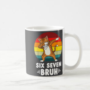 67 Animals Funny 67 Brainrot Youth Kids Cat 67  Coffee Mug