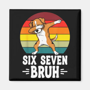 67 Animals Funny 67 Brainrot Youth Kids Dog 67 Magnet