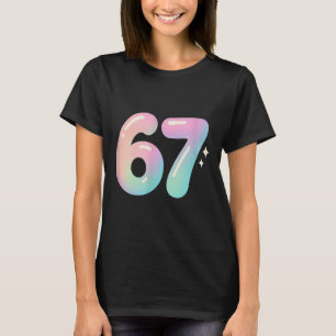 67 Aura Energy Alpha Slang Internet Meme T-Shirt