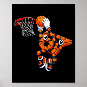 67 basketball italian brainrot dunk for kids boys poster