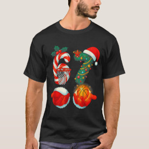 67 Basketball Santa Six Seven Meme Christmas Srt M T-Shirt