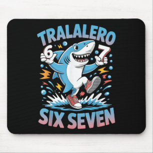 67 Brainrot Italian Meme Funny 67 Kids Costume Six Mouse Pad
