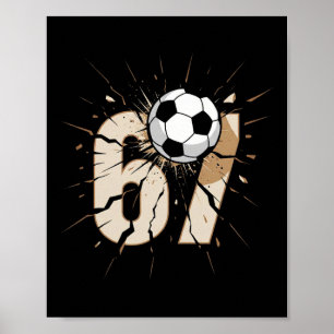 67 Brainrot Youth Soccer Drip - Funny Kids 67 Poster