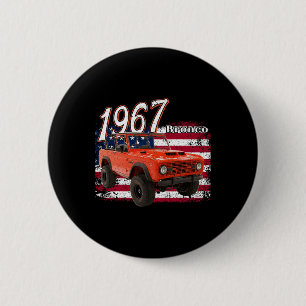 67 Bronco Suv Car 6 Cm Round Badge
