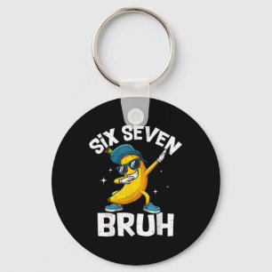 67 Bruh Dabbing Banana Six Seven Meme 6 7 Bananas  Key Ring