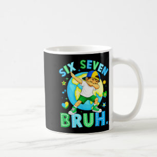 67 bruh earth day everyday six seven dabbing boys coffee mug