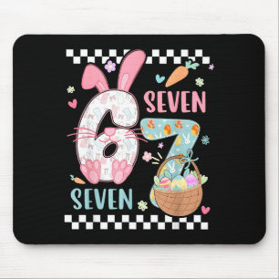 67 bunny six seven easter 6 7 easter happy easter mouse pad