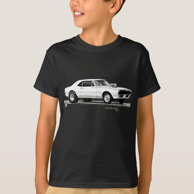 '67 Camaro Drag Racer T-Shirt (Front)