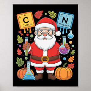 67 Chemistry Science Teacher Periodic Table Poster