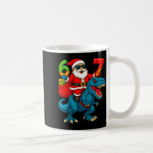67 Christmas 6 7 Meme Funny Santa Six Seven Xmas B Coffee Mug