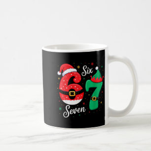 67 Christmas 6 7 Meme Pajamas Holiday Gen Alpha Sl Coffee Mug