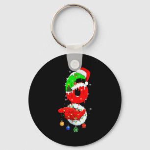 67 Christmas 6 7 Meme Pajamas Holiday Gen Alpha Sl Key Ring
