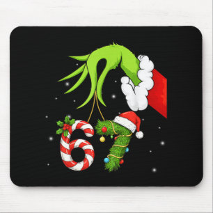 67 Christmas 6 7 Meme Pajamas Holiday Gen Alpha Sl Mouse Pad