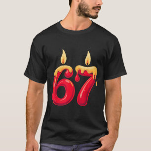 67 Christmas Candles T-Shirt