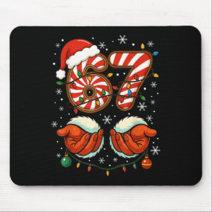 67 Christmas Funny 6 7 Meme Pajamas Holiday Gen Al Mouse Pad