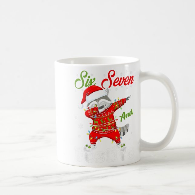 67 Christmas Funny Six Seven Bruh Meme Brainrot Sa Coffee Mug (Right)