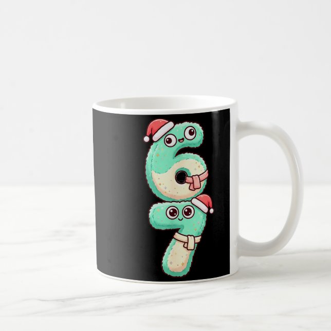 67 Christmas Kawaii Pastel Design  Coffee Mug (Right)