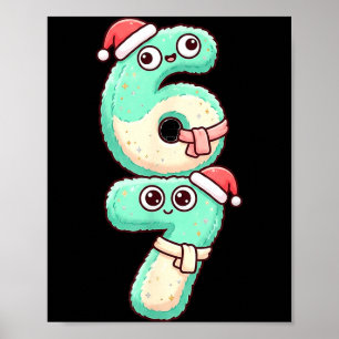 67 Christmas Kawaii Pastel Design  Poster