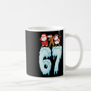 67 Christmas Meme 6 7 Numbers Six Seven Funny Kids Coffee Mug