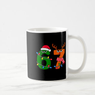 67 Christmas Meme Saying 6 7 Xmas Santa Claus  Coffee Mug