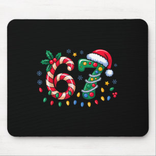 67 Christmas Meme Six Seven Xmas Funny Boys Girls  Mouse Pad