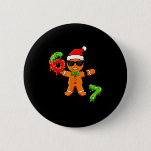 67 Christmas Oh Snap Gingerbreadman 6 7 Meme Xmas  Cm Round Badge
