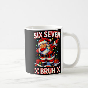 67 Christmas Shirt Santa Six Seven Bruh Men Women  Coffee Mug