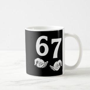 67 Christmas Six Seven 6 7 Meme Gen Alpha Slang 6 Coffee Mug