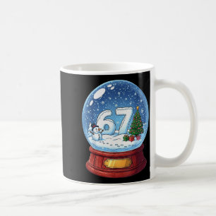 67 Christmas Snow Globe Funny Six Seven Meme Coffee Mug