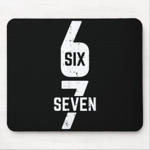 67 Costume Six Seven Meme Number 6 7 On It Men Wom Mouse Pad