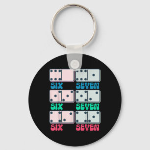 67 Counting Dominos Blocks Mathematics Teacher Vin Key Ring