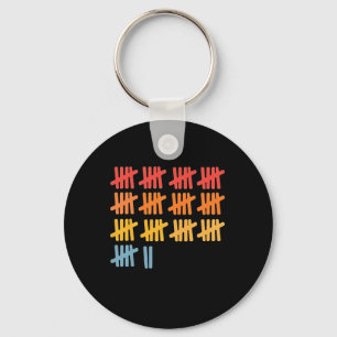 67 Counting Math Teacher Mathematics 67th Number Key Ring
